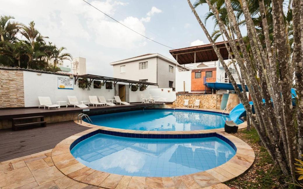 Berty-Ocas Apart Hotel Bertioga Bagian luar foto